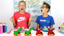 Don't Choose the Wrong Snack Slime Challenge!