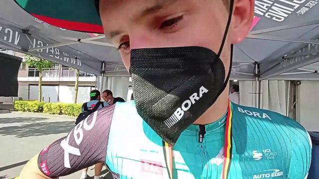 Championnats de Belgique 2022 - Route - Jordi Meeuws : It took the photo-finish to decide between us, that says it all