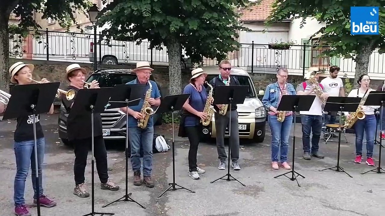 La balade musicale de l'association Intermezzo près de Reims