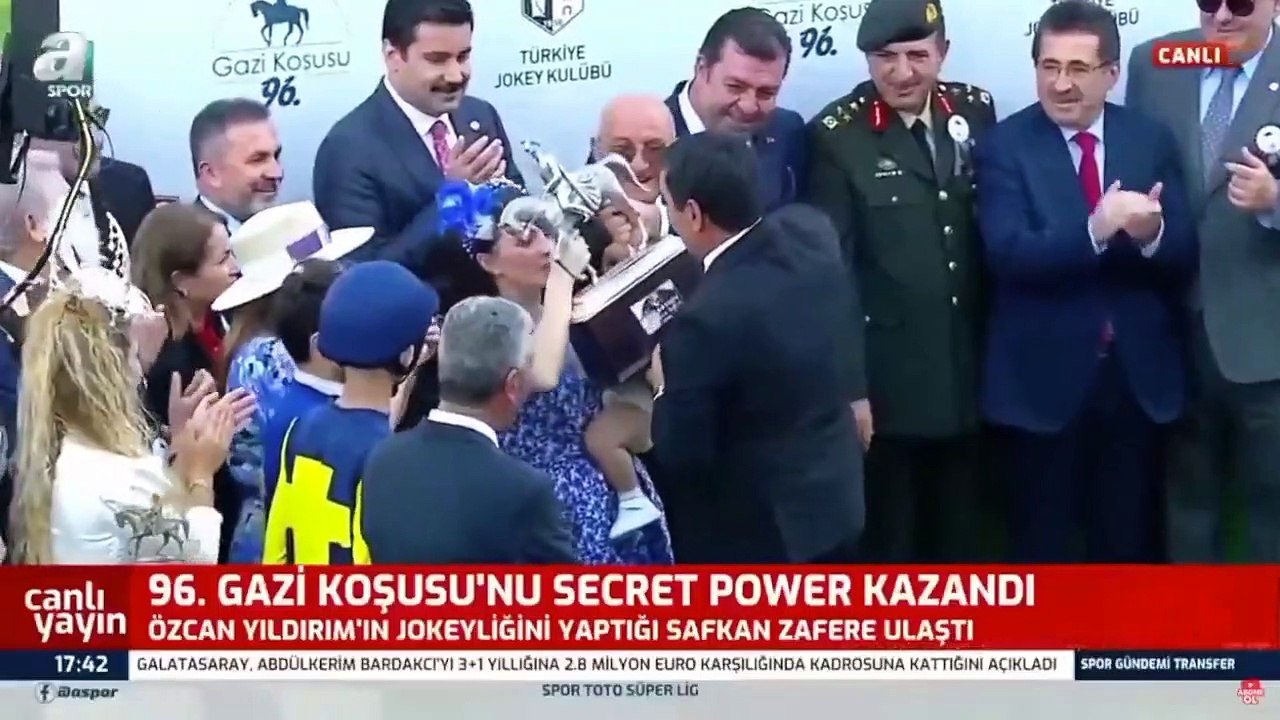 A Spor 96. Gazi Koşusu kupa töreninde İmamoğlu'nun ismi geçince A Spor yayını kesti