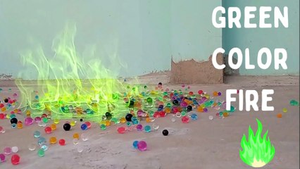 How to Make Green Color Fire | Green Flame | घर पर ग्रीन फायर कैसे बनाये