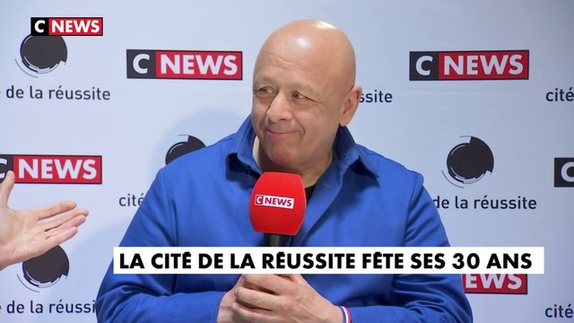 Thierry Marx, chef cuisinier étoilé à la Cité de la réussite 2022