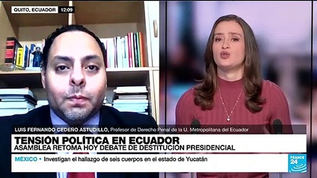Luis Fernando Cedeño: La situación política y social ecuatoriana se le salió de las manos a Lasso