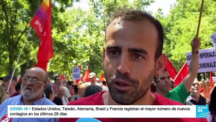 Informe desde Madrid: protestas en la antesala del próximo encuentro de la OTAN