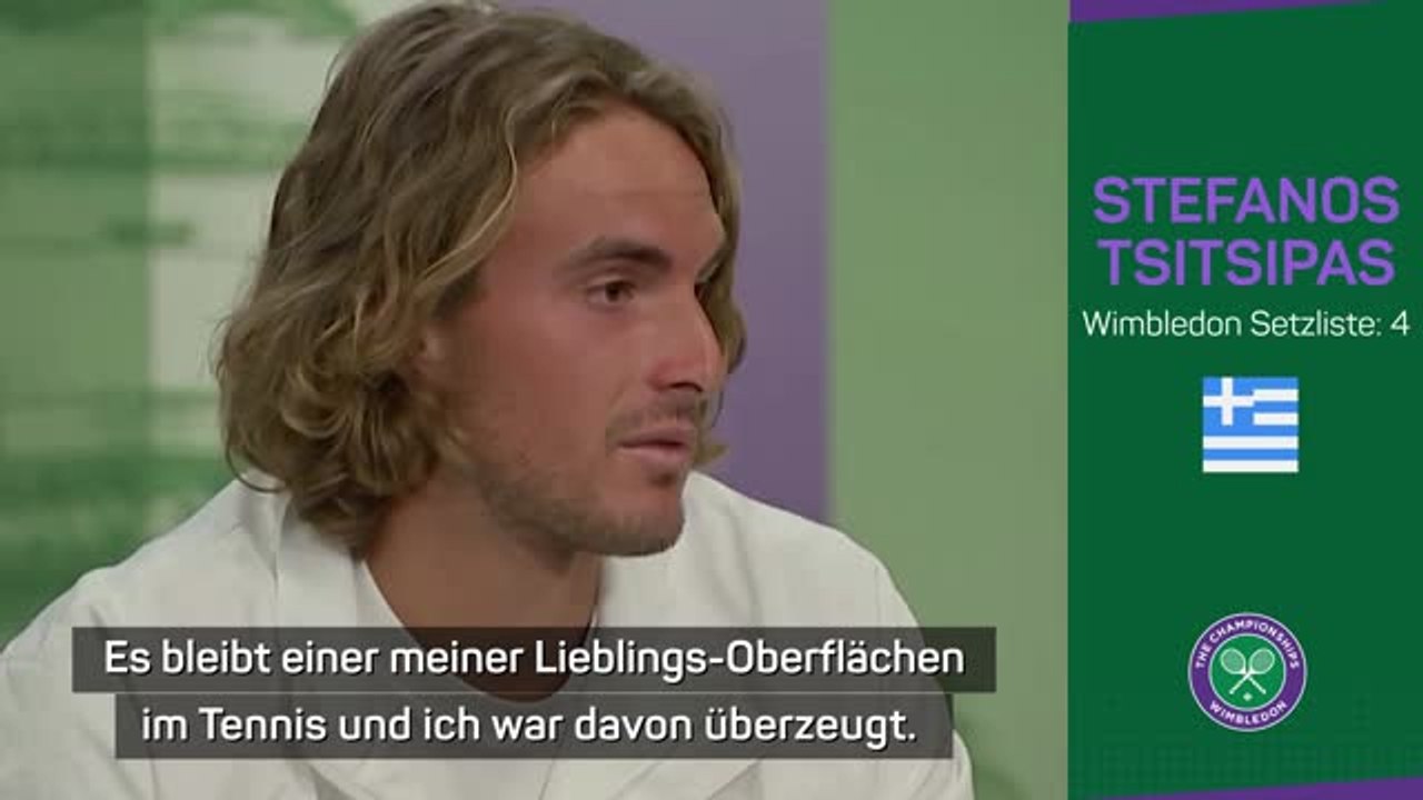 Tsitsipas zeigt es Kritikern: 'Kann auf Rasen spielen'