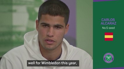 Alcaraz targeting Wimbledon success despite lack of preparation