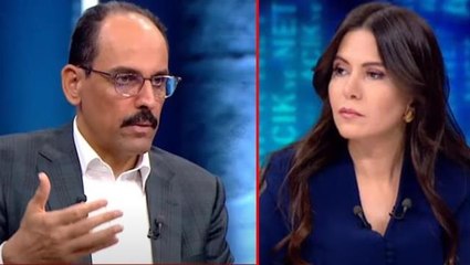 Kalın, "Suriye operasyonunda ABD ve Rusya'nın baskısıyla frene mi bastık?" sorusuna Erdoğan'ın sözüyle yanıt verdi