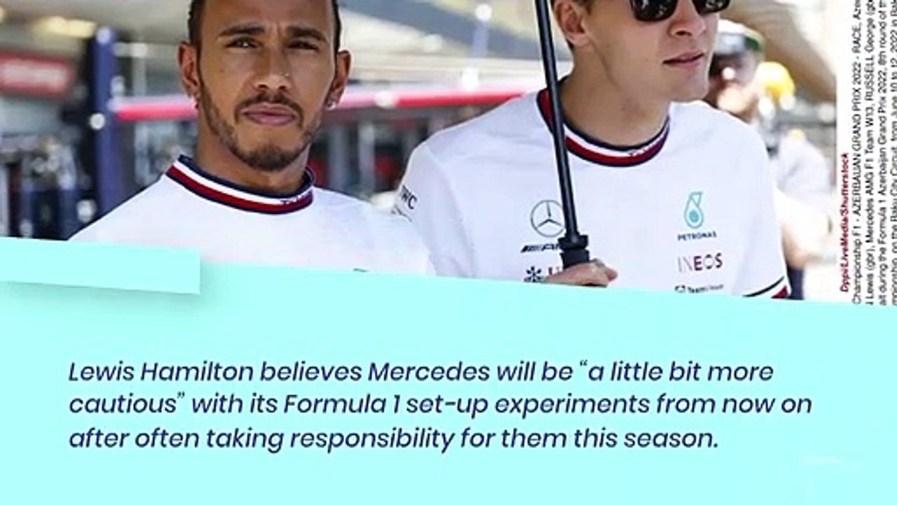 Hamilton Mercedes will be ‘more cautious’ with F1 set-up experiments
