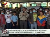 Un total de 445 instituciones educativas serán abordadas por las Bricomiles en Amazonas