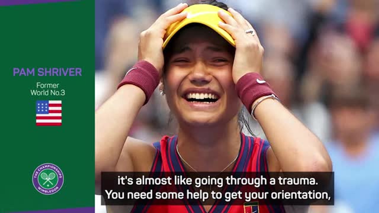 Raducanu always likely to struggle after US Open win - Shriver