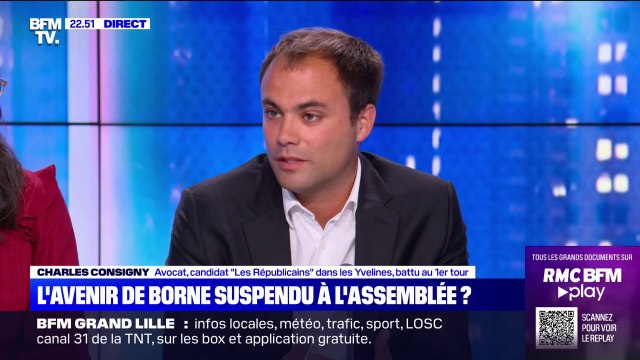 Charles Consigny (LR), à propos d'Élisabeth Borne: La France souffre de trop de technocratie et de trop de gauche