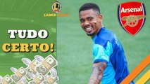 LANCE! Rápido: Jesus terá maior salário do Arsenal, tropeço do Palmeiras e vitória do Fluminense!