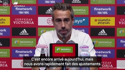 Espagne (F) - Vilda revient sur la large victoire de sa sélection