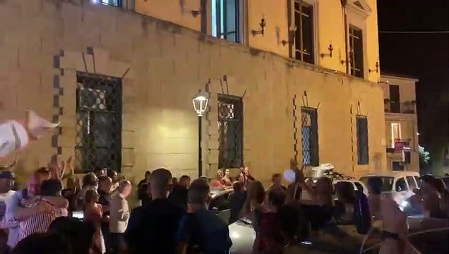 Festeggiamenti sindaco Nicola Fiorita