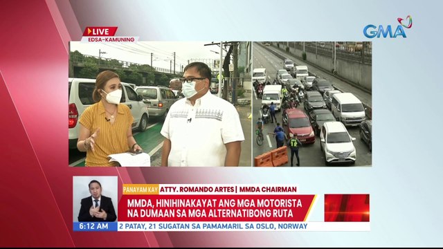 Panayam kay Atty. Romando Artes, MMDA Chairman (June 27, 2022) | UB