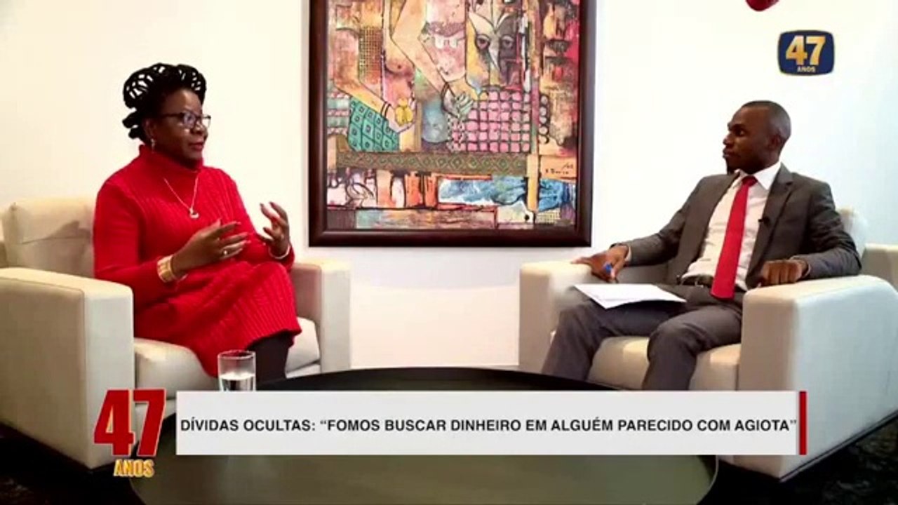 Confira o video/ Luísa Diogo fala sobre Dívidas ocultas pela primeira vez "fomos buscar dinheiro além das nossas capacidades"