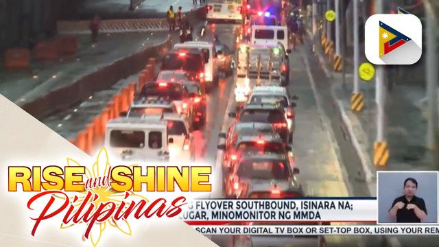 EDSA-Kamuning Timog Flyover Southbound, isinara na; Trapiko sa lugar, mino-monitor ng MMDA