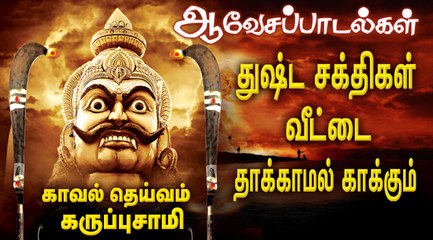 VAARAN VAARAN KARUPPUSAMY/ கூப்பிட்ட குரலுக்கு ஓடி வந்து அருளும்  கருப்பசாமி/ PUSHPAVANAM KUPPUSAMY