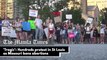 'Tragic': Hundreds protest in St Louis as Missouri bans abortions