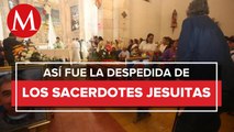 Cuerpos de sacerdotes jesuitas llegan a Cerocahui; hacen ritual para 'purificar' templo