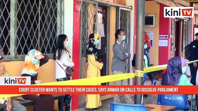 Court cluster wants to settle their cases, says Anwar on calls to dissolve Parliament