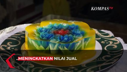 Cantiknya Jelly Art 3 Dimensi, Sayang Untuk Dimakan