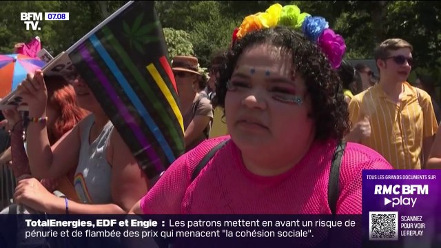 La marche des fiertés de New York sous le signe de l'inquiétude après la révocation du droit à l'avortement