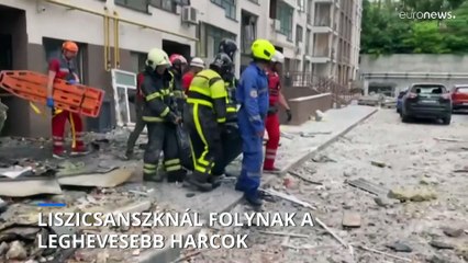 Liszicsanszknál több ezer ukrán katona körül zárul a katlan