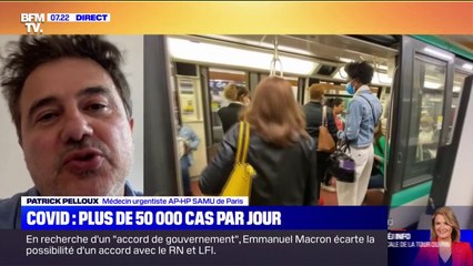 Patrick Pelloux, médecin urgentiste: "Il y a cette importance de remettre le masque" notamment dans les transports en commun