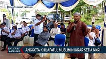 Anggota Khilafatul Muslimin Ikrar Setia NKRI dan Pancasila