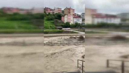 .KASTAMONU - İnebolu'da sağanak etkili oluyor (1)