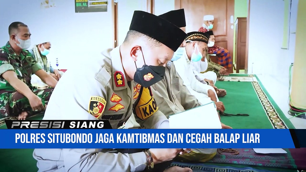 Syiar Jum’at, AKBP Andi Sinjaya Ajak Masyarakat Bersinergi dengan Polres Situbondo Jaga Kamtibmas dan Cegah Balap Liar
