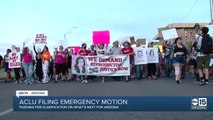 Groups seek to halt Arizona 