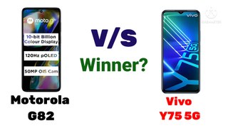 Motorola G82 vs Vivo Y75 5G