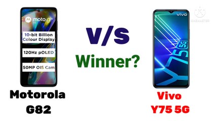 Motorola G82 vs Vivo Y75 5G