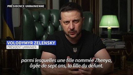 Frappes russes sur Kiev: "Chacun d'entre vous sera tenu responsable" (Zelensky)