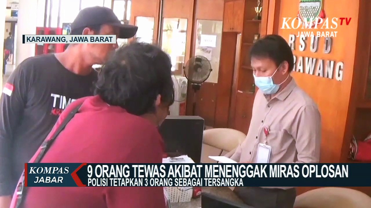 9 Orang Tewas Akibat Menenggak Miras Oplosan