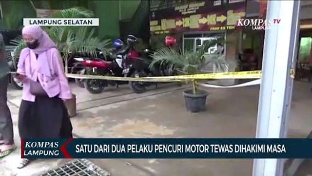 Satu dari Dua Pencuri Motor Tewas Dihakimi Massa