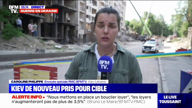 Guerre en Ukraine: au moins un mort et quatre blessés dans de nouvelles frappes russes sur Kiev