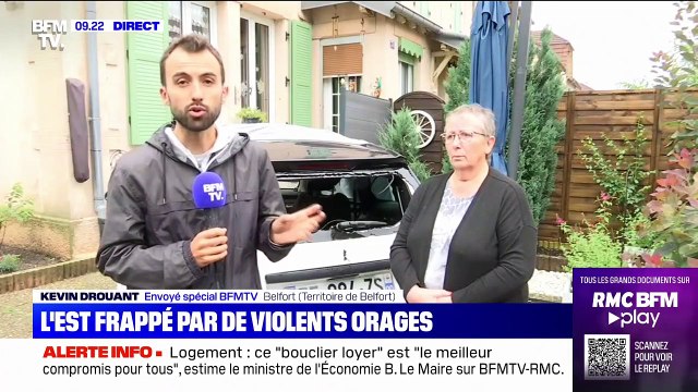 À Belfort, le calme revient après une nuit marquée par de violents orages