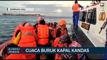 Cuaca Buruk Di Selat Bali Akibatkan Kapal Kandas