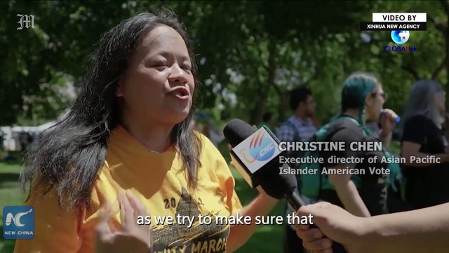 Stop Asian Hate: Asian Americans urge an end to racial bigotry and violence