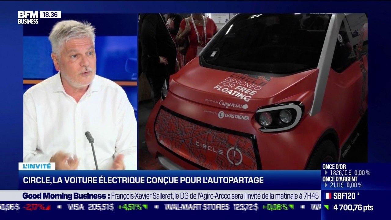 Circle, la voiture électrique conçue pour l'autopartage
