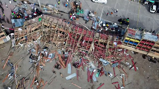 Colombie : une tribune s’effondre pendant une corrida, 4 morts et des dizaines de blessés