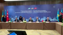 Türkiye-Azerbaycan-Kazakistan Dışişleri ve Ulaştırma Bakanları Toplantısı - İmza töreni