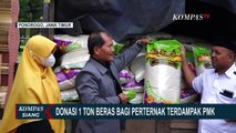 Aksi Sosial di Ponorogo, Pasukan Amal Sholeh Serahkan 1 Ton Beras Kepada Warga Terkena PMK