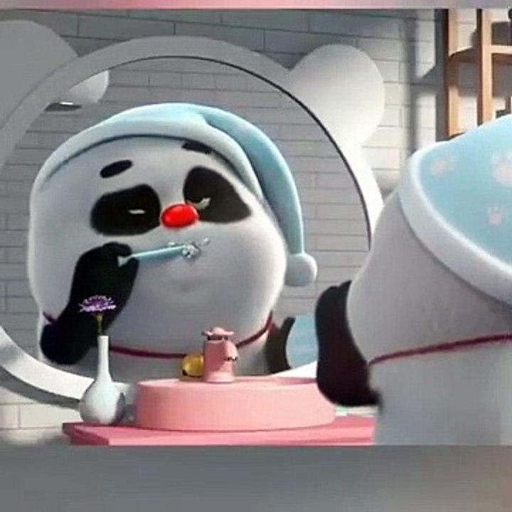 Cute Panda and bear dance part4