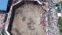 Cuatro muertos y centenares de heridos por desplome de plaza de toros en el sur de Colombia