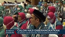 125 Jemaah Calon Haji Asal Kota Sukabumi Berangkat