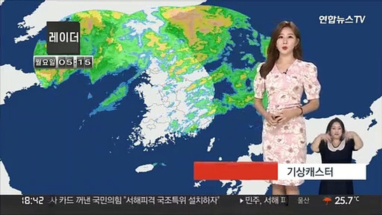 [날씨] 수도권 최대 250mm↑ 장맛비…남부 무더위 이어져